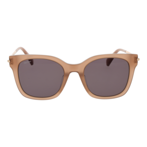 Max Mara Sonnenbrille MM0115-K 5357E – Frontansicht mit Azetat Rahmen und Braun Gläsern