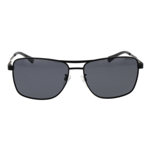 Polaroid Sonnenbrille PLD 2136/G/S/XN 59003M9 – Frontansicht mit Metall Rahmen und Grau Gläsern