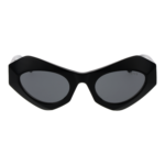 Pucci Sonnenbrille EP0214 5001A – Frontansicht mit Kunststoff Rahmen und Grau Gläsern