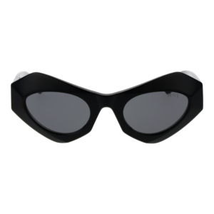 Pucci Sonnenbrille EP0214 5001A – Frontansicht mit Kunststoff Rahmen und Grau Gläsern