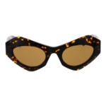 Pucci Sonnenbrille EP0214 5052E – Frontansicht mit Kunststoff Rahmen und Orange Gläsern