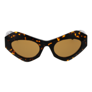 Pucci Sonnenbrille EP0214 5052E – Frontansicht mit Kunststoff Rahmen und Orange Gläsern