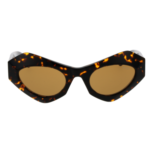 Pucci Sonnenbrille EP0214 5052E – Frontansicht mit Kunststoff Rahmen und Orange Gläsern