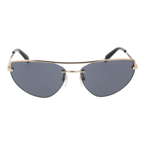 Pucci Sonnenbrille EP0226 5932A – Frontansicht mit Metall Rahmen und Grau Gläsern