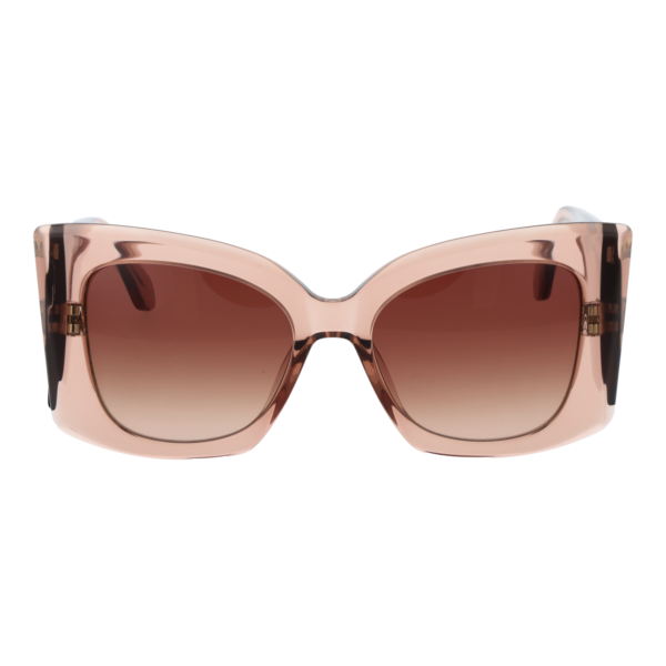 Replay Sonnenbrille RY646 53S03 – Frontansicht mit Kunststoff Rahmen und Braun Gläsern