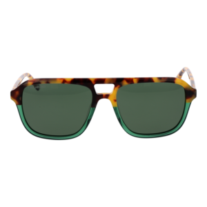 Replay Sonnenbrille RY650S 5601 – Frontansicht mit Azetat Rahmen und Grün Gläsern