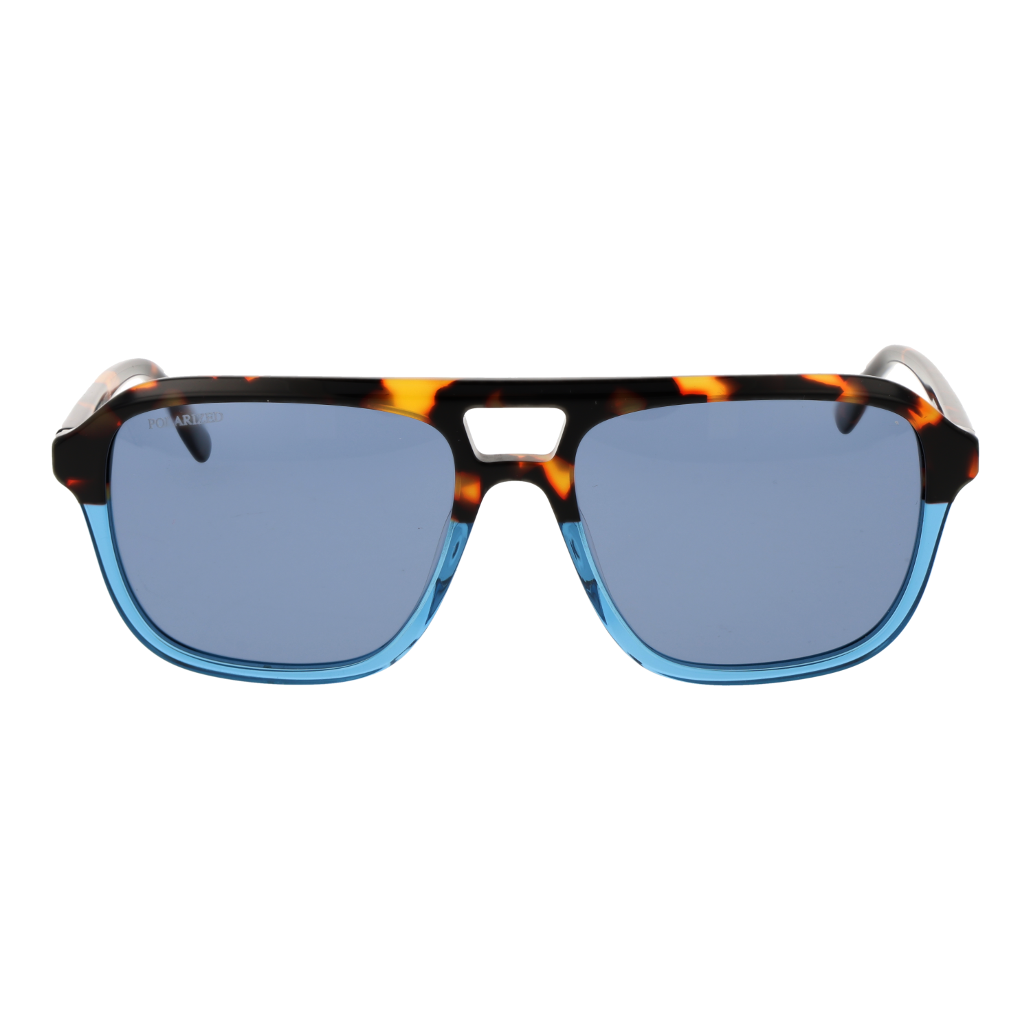 Replay Sonnenbrille RY650S 5602 – Frontansicht mit Azetat Rahmen und Blau Gläsern