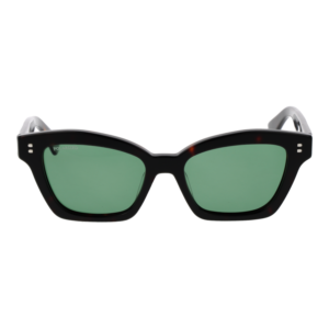 Replay Sonnenbrille RY654S 5301 – Frontansicht mit Azetat Rahmen und Grün Gläsern