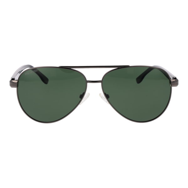 Replay Sonnenbrille RY656S 6001 – Frontansicht mit Metall Rahmen und Grün Gläsern