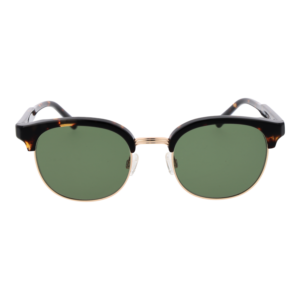 Replay Sonnenbrille RY680S 50H01 – Frontansicht mit Metall Rahmen und Grün Gläsern