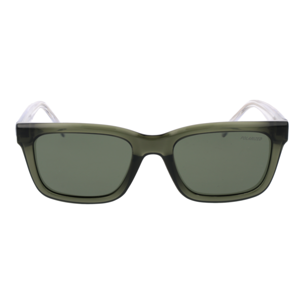 Skechers Sonnenbrille SE00043 5396R – Frontansicht mit Kunststoff Rahmen und Grün Gläsern