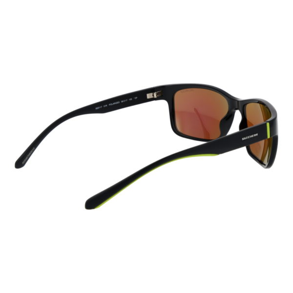 Rückansicht der Skechers Sonnenbrille SE6117 5801R – Kunststoff Rahmen