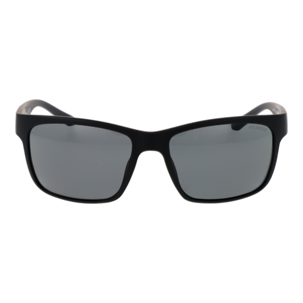 Skechers Sonnenbrille SE6117 5802D – Frontansicht mit Kunststoff Rahmen und Grau Gläsern