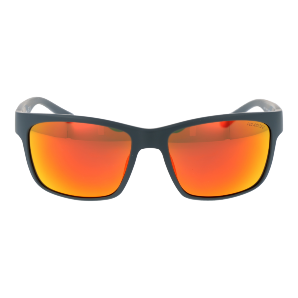Skechers Sonnenbrille SE6117 5820H – Frontansicht mit Kunststoff Rahmen und Orange Gläsern