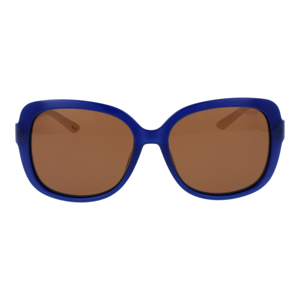 Skechers Sonnenbrille SE6126 5892H – Frontansicht mit Kunststoff Rahmen und Orange Gläsern