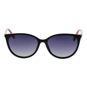 Skechers Sonnenbrille SE6169 5601D – Frontansicht mit Kunststoff Rahmen und Lila Gläsern