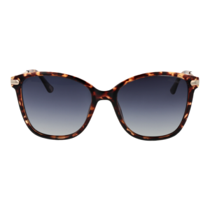 Skechers Sonnenbrille SE6209 5556R – Frontansicht mit Kunststoff Rahmen und Grau Gläsern