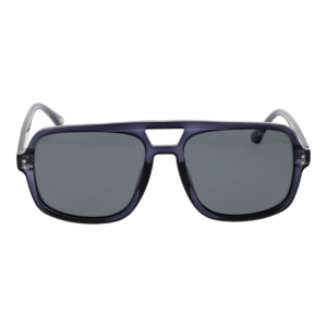 Skechers Sonnenbrille SE6269 5686D – Frontansicht mit Edelstahl Rahmen und Grau Gläsern