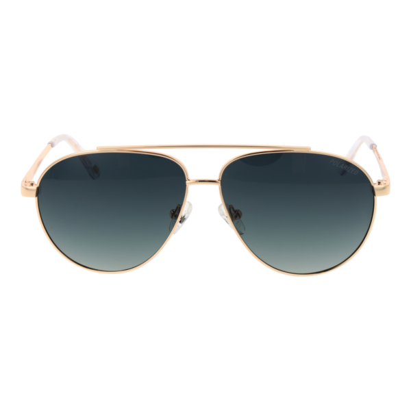 Skechers Sonnenbrille SE6276 5832R – Frontansicht mit Metall Rahmen und Grün Gläsern