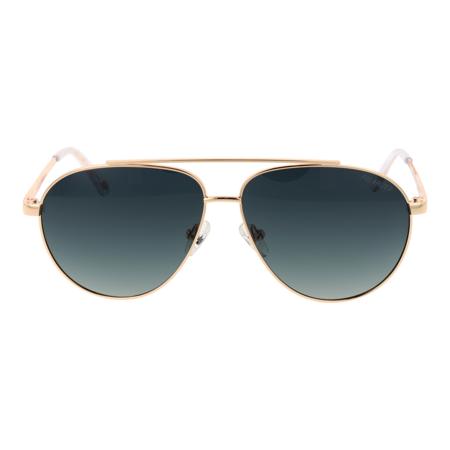 Skechers Sonnenbrille SE6276 5832R – Frontansicht mit Metall Rahmen und Grün Gläsern