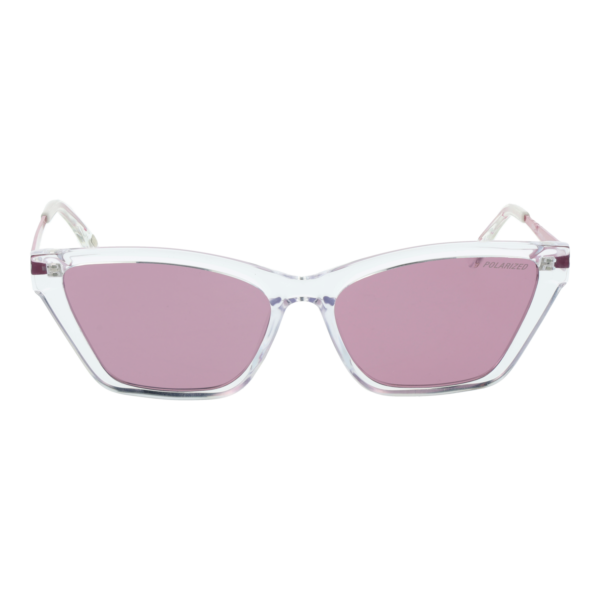 Skechers Sonnenbrille SE6286 5626H – Frontansicht mit Kunststoff Rahmen und Pink Gläsern