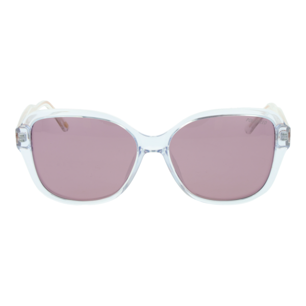 Skechers Sonnenbrille SE6359 5726D – Frontansicht mit Kunststoff Rahmen und Pink Gläsern