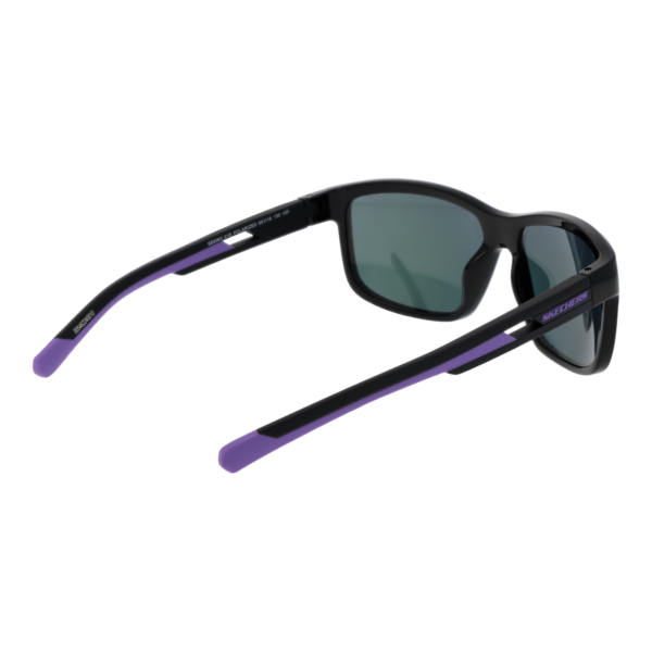 Rückansicht der Skechers Sonnenbrille SE6363 6001D – Metall Rahmen