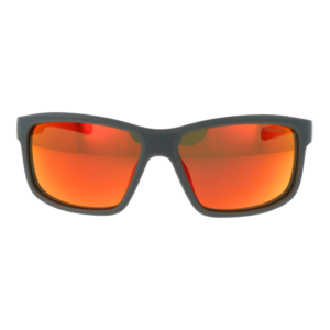 Skechers Sonnenbrille SE6363 6020U – Frontansicht mit Kunststoff Rahmen und Orange Gläsern