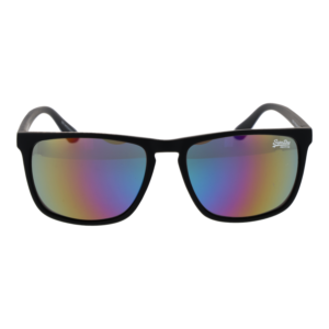 Superdry Sonnenbrille SDS Shockwave 55127 – Frontansicht mit Kunststoff Rahmen und Mehrfarbig Gläsern