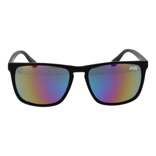 Superdry Sonnenbrille SDS Shockwave 55127 – Frontansicht mit Kunststoff Rahmen und Mehrfarbig Gläsern