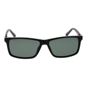 Timberland Sonnenbrille TB00019 5801R – Frontansicht mit Kunststoff Rahmen und Grün Gläsern