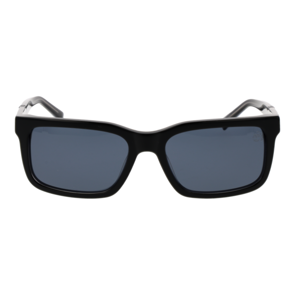 Timberland Sonnenbrille TB00021 5701D – Frontansicht mit Kunststoff Rahmen und Grau Gläsern