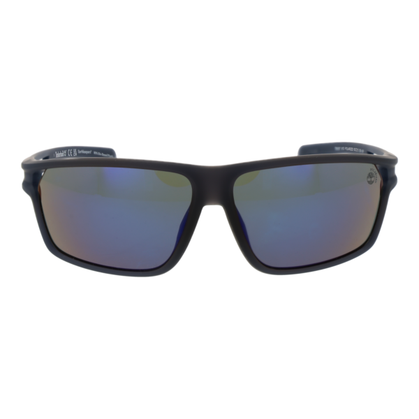 Timberland Sonnenbrille TB9307 6391D – Frontansicht mit Kunststoff Rahmen und Blau Gläsern