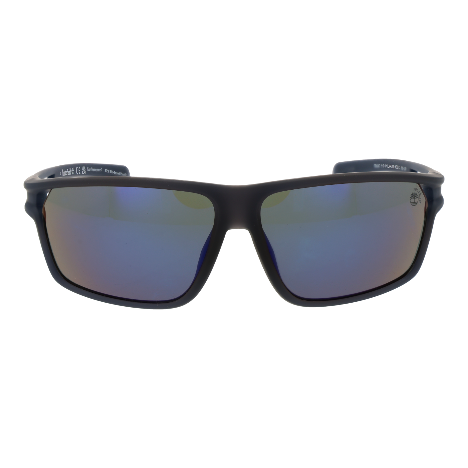 Timberland Sonnenbrille TB9307 6391D – Frontansicht mit Kunststoff Rahmen und Blau Gläsern