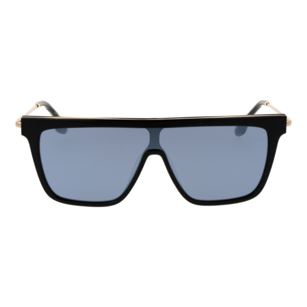 Victoria Beckham Sonnenbrille VB650S 53003 – Frontansicht mit Kunststoff Rahmen und Silber Gläsern