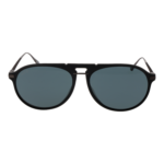 Web Sonnenbrille WE0345 5802D – Frontansicht mit Titan Rahmen und Grau Gläsern