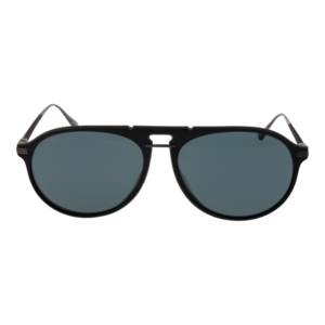 Web Sonnenbrille WE0345 5802D – Frontansicht mit Titan Rahmen und Grau Gläsern