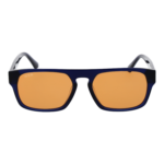 Web Sonnenbrille WE0359 5490J – Frontansicht mit Kunststoff Rahmen und Orange Gläsern