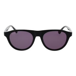 Web Sonnenbrille WE0377 5105A – Frontansicht mit Kunststoff Rahmen und Lila Gläsern