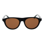 Web Sonnenbrille WE0377 5198E – Frontansicht mit Azetat Rahmen und Braun Gläsern