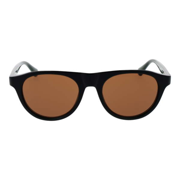 Web Sonnenbrille WE0377 5198E – Frontansicht mit Azetat Rahmen und Braun Gläsern