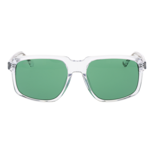 Web Sonnenbrille WE0378 5826N – Frontansicht mit Kunststoff Rahmen und Grün Gläsern