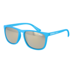 Superdry Quadrat Sonnenbrille SDS Shockwave 55132 in Blau – 45° Seitenansicht