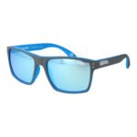 Superdry Rechteck Sonnenbrille SDS Kobe 56105 in Grau – 45° Seitenansicht