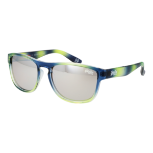 Superdry Rechteck Sonnenbrille SDS Rockstar 54107 in Mehrfarbig – 45° Seitenansicht
