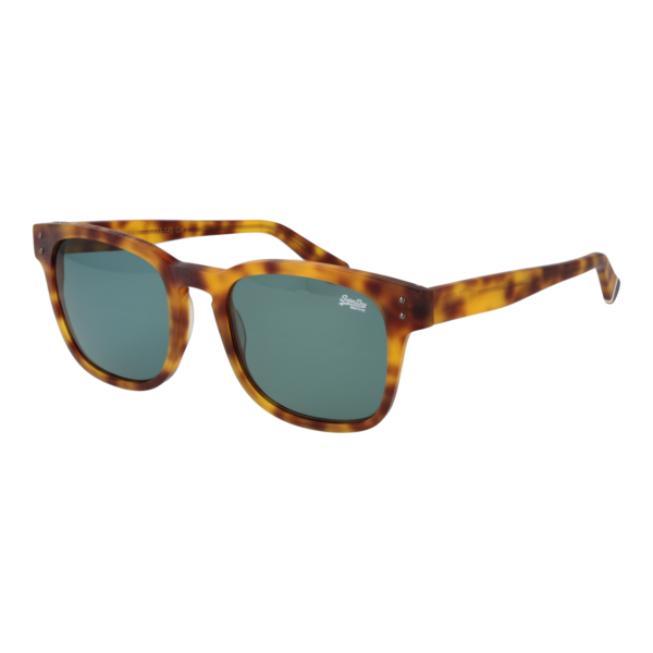 Superdry Sonnenbrille SDS Montego 53112 – 45° Seitenansicht Superdry Quadrat Sonnenbrille SDS Montego 53112 in Braun – 45° Seitenansicht