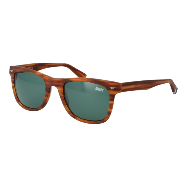 Superdry Sonnenbrille SDS San 52101 – 45° Seitenansicht Superdry Quadrat Sonnenbrille SDS San 52101 in Braun – 45° Seitenansicht