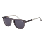 Superdry Panto Sonnenbrille SDS Roku 48165 in Grau – 45° Seitenansicht