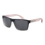 Superdry Rechteck Sonnenbrille SDS Kobe 56189 in Schwarz – 45° Seitenansicht