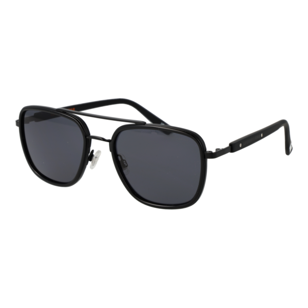 Superdry Sonnenbrille SDS Studiosync 56104 – 45° Seitenansicht Superdry Quadrat Sonnenbrille SDS Studiosync 56104 in Schwarz – 45° Seitenansicht